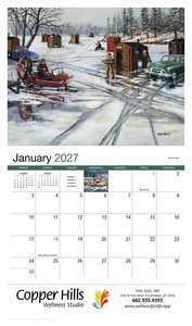 HotLine Products America Remembered Appointment Calendar - Stapled open image