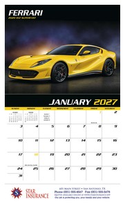 HotLine Products Fast Trax Appointment Calendar - Stapled open image