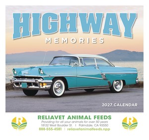 HotLine Products Highway Memories Appointment Calendar - Stapled cover image