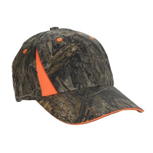 8343 Camo Cap With Blaze Inserts Edge/Blaze Right Side