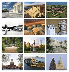 HotLine Products American History Appointment Calendar - Stapled month image