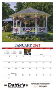 HotLine Products America Appointment Calendar - Stapled open image