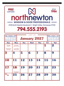 Skinner & Kennedy Commercial 12-Sheet Calendar image