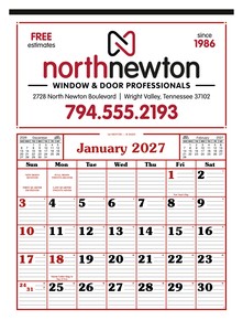 Skinner & Kennedy Commercial 12-Sheet Calendar image