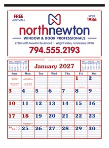 Skinner & Kennedy Commercial 12-Sheet Calendar image