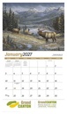 HotLine Products Wildlife Collection Appointment Calendar - Stapled open image