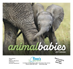 HotLine Products Animal Babies Appointment Calendar - Stapled cover image