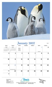 HotLine Products Animal Babies Appointment Calendar - Stapled open image