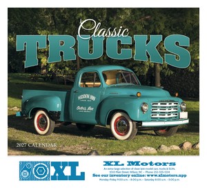 HotLine Products Classic Trucks Appointment Calendar - Stapled cover image