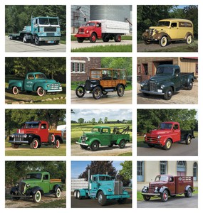 HotLine Products Classic Trucks Appointment Calendar - Stapled month image