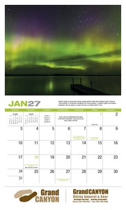HotLine Products Weather Almanac Appointment Calendar - Stapled open image