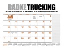 HotLine Products 13-Month Desk Pad Calendar image