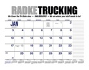 HotLine Products 13-Month Desk Pad Calendar image