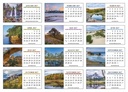 HotLine Products Scenic America Desk Tent Calendar month image