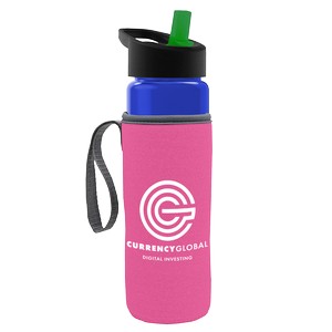 BCTRB24H_translucentblue_bottle_blackwithgreen_lid_hotpink_insulator_1c.png