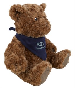 CT960 brown navy bandana angled image