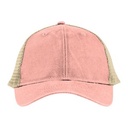 VHDW020 Ponytail Opening Ballcap Coral