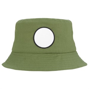 VHDW026 olive front circle black patch