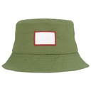 VHDW026 olive front small rectangle red patch