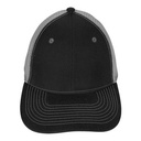 VHDW26261 Mid-Profile Accent Mesh Snapback Cap Black/Gray