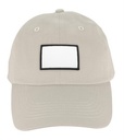 VHDW26289 bone front small rectangle black patch