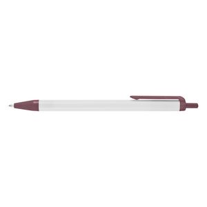 White/Burgundy