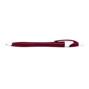 Burgundy/White
