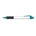 White/Teal Blue/Black Grip