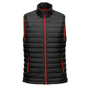 BLACK/BRIGHT RED