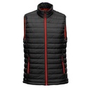 BLACK/BRIGHT RED