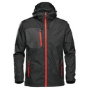 BLACK/BRIGHT RED