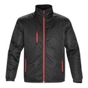 BLACK/SPORT RED