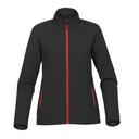 BLACK/BRIGHT RED
