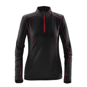 BLACK/BRIGHT RED