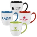 15 oz. Two-Tone Ceramic Bistro Mug