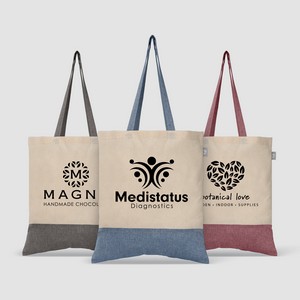 [UHQ] Quebec - 5 oz. Two-Tone Recycled Cotton Tote