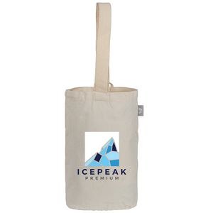 Tango - Dual-Bottle Wine Tote Bag - 8 oz. Recycled Cotton Blend - Heat Transfer