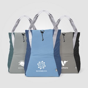Jorn Recycled T400 Polyester Convertible 2-in-1 Tote Backpack - 16L