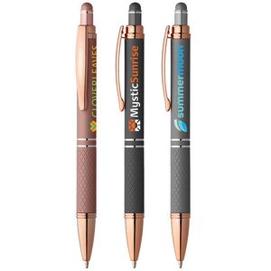 [MTL-C] Phoenix Softy Rose Gold Gel Pen w/Stylus - ColorJet