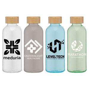 Strom - 22 oz. RPET Water Bottle with Bamboo Lid
