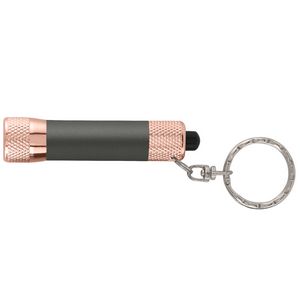 [FFW-C] Chroma Softy Rose Gold Metallic - LED Flashlight with Keyring - ColorJet