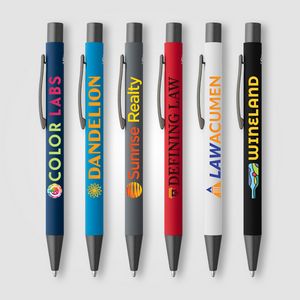 [JAU-C] Bowie Recycled Aluminum Softy Pen - ColorJet