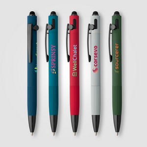 [JBO-C] Saga Recycled Aluminum Bolt Action Stylus Pen -ColorJet