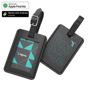 [4247] PowerTag Travel : Smart Luggage Tag compatible with Apple Find My and Google's Find Hub