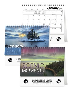 Triumph® Calendars Scenic Moments Large Desk Calendar
