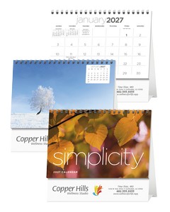 [4277] Triumph® Calendars Simplicity Large Desk Calendar