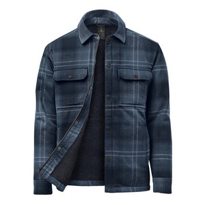 [CJK-1M] Stormtech Men's Highland Sherpa Lined Plaid Jacket