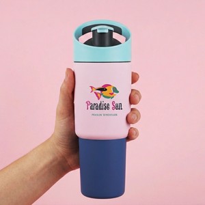 [BF77] 32 oz Asobu Cosmic Tumbler with Dual Function Lid