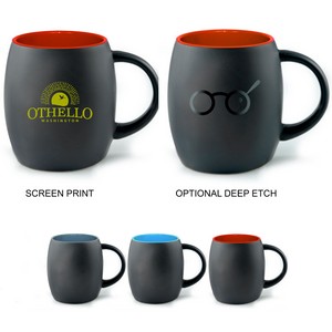 14 oz The Black Pearl Coffee Mug (Screen Printed)
