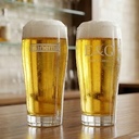 20 oz Pilsner Drinking Glass (Deep Etch)
